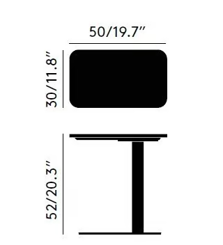 STONE TABLE - Rectangular marble side table by Tom Dixon - view 3